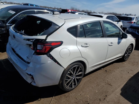 2024 Subaru Impreza Special Sports z VIN JF1GUAFC8R8910185, wystawiony jako Copart lot #50008575 z przebiegiem 563 mil mil oraz Szkoda całkowita • Salvage title. Historia ofert i sprzedaży dostępna na DreamBid. Obrazek 3.