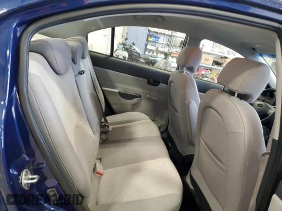 2008 Hyundai Accent GLS with VIN KMHCN46C78U279499, listed as a Copart auction lot 48026805 with 152,986 mi miles and Salvage Title. Bid and sale history available at carsss.com. Image 10.