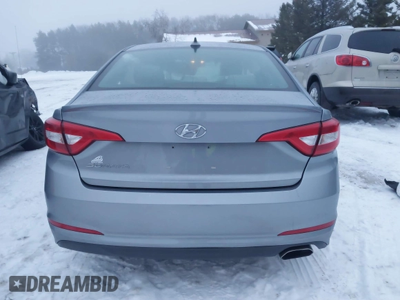 2017 Hyundai Sonata 2.4L with VIN 5NPE24AF6HH533771, listed as a IAAI auction lot 41179431 with 76,597 mi miles and . Bid and sale history available at carsss.com. Image 16.