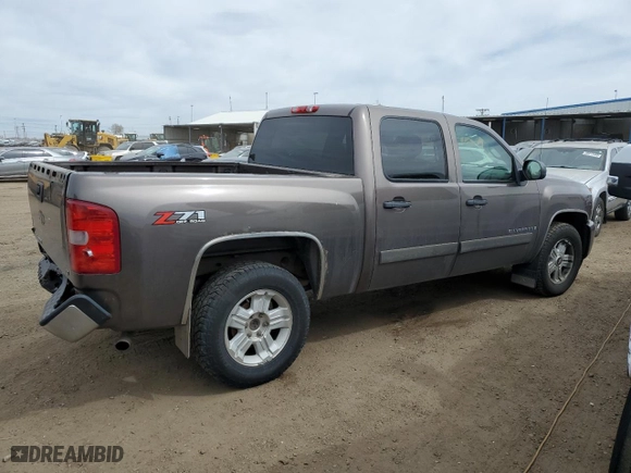 2007 Chevrolet Silverado 1500 LTZ with VIN 2GCEK13M871683018, listed as a Copart auction lot 48894445 with 133,708 mi miles and Salvage Title. Bid and sale history available at carsss.com. Image 3.