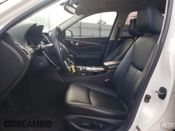 2018 Infiniti Q50 3.0t LUXE with VIN JN1EV7APXJM359168, listed as a Copart auction lot 50746085 with 90,995 mi miles and Salvage Title. Bid and sale history available at carsss.com. Image 7.