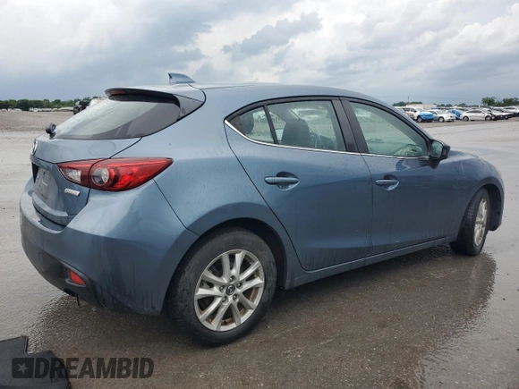 2015 Mazda 3 i Grand Touring with VIN JM1BM1M77F1242152, listed as a Copart auction lot 58266045 with 81,503 mi miles and Salvage title. Bid and sale history available at DreamBid. Image 3.
