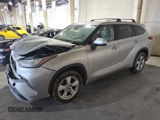 2020 Toyota Highlander L z VIN 5TDCZRAH9LS017585, wystawiony jako Copart lot #46586135 z przebiegiem Nie podano mil oraz Czysty tytuł • Clean title. Historia ofert i sprzedaży dostępna na DreamBid. Obrazek 1.