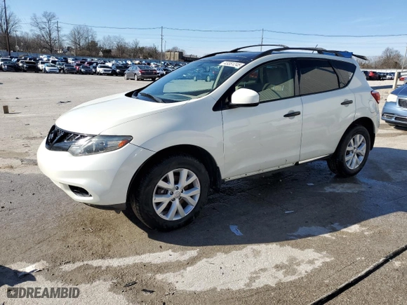 2011 Nissan Murano SV with VIN JN8AZ1MW3BW187169, listed as a Copart auction lot 43351245 with 148,226 mi miles and Salvage Title. Bid and sale history available at carsss.com. Image 1.