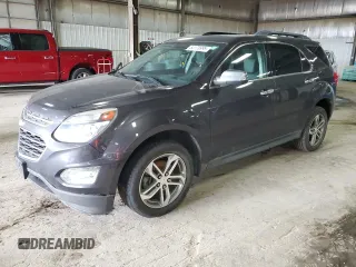 2016 Chevrolet Equinox LTZ with VIN 2GNALDEK0G6171997, listed as a Copart auction lot 54178995 with 130,604 mi miles and Clean Title. Bid and sale history available at carsss.com. Image 1.