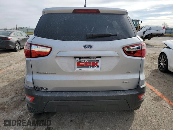 2022 Ford EcoSport SE z VIN MAJ6S3GL6NC473712, wystawiony jako Copart lot #43293263 z przebiegiem 2291 mil mil oraz Szkody całkowita. Historia ofert i sprzedaży dostępna na DreamBid. Obrazek 6.