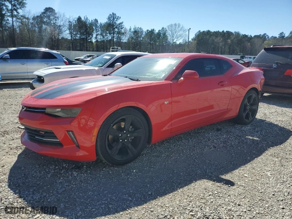 2016 Chevrolet Camaro 2LT with VIN 1G1FD1RS1G0149092, listed as a Copart auction lot 45290465 with 113,289 mi miles and Salvage Title. Bid and sale history available at carsss.com. Image 1.