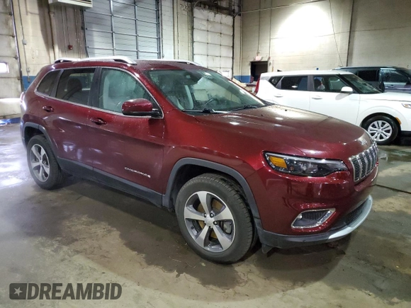 2020 Jeep Cherokee Limited with VIN 1C4PJMDN6LD538062, listed as a Copart auction lot 51171175 with 45,710 mi miles and Salvage Title. Bid and sale history available at carsss.com. Image 4.