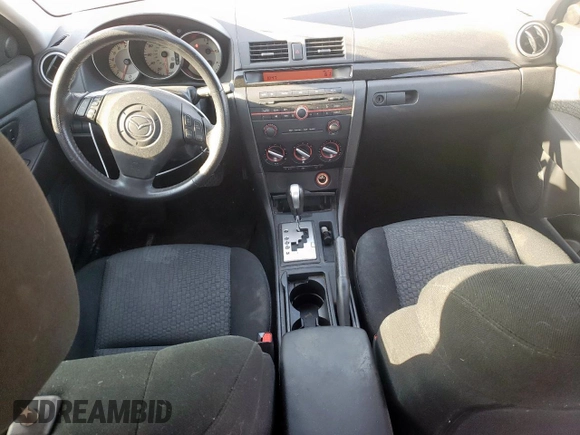 2008 Mazda 3 i Touring with VIN JM1BK32F781139196, listed as a Copart auction lot 53186405 with 124,043 mi miles and Clean Title. Bid and sale history available at carsss.com. Image 8.
