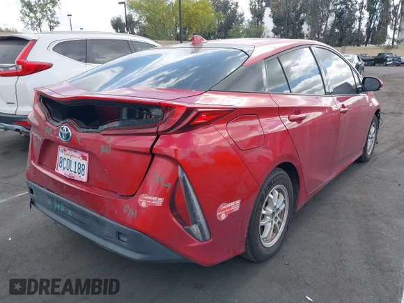 2017 Toyota Prius Plus with VIN JTDKARFP5H3061952, listed as a IAAI auction lot 42217235 with 148,343 mi miles and . Bid and sale history available at DreamBid. Image 4.