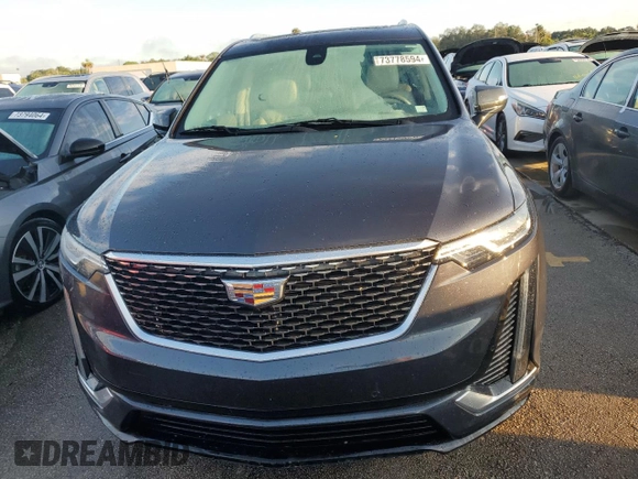 2021 Cadillac XT6 Premium Luxury with VIN 1GYKPCRS3MZ225034, listed as a Copart auction lot 73778594 with 0 mi miles and Non Repairable. Bid and sale history available at carsss.com. Image 5.