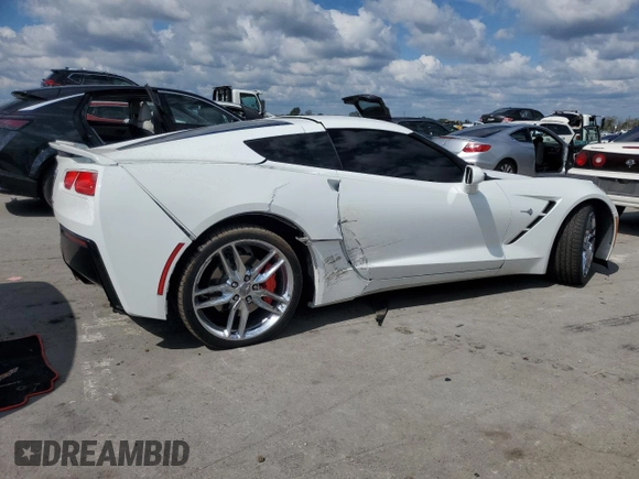2019 Chevrolet Corvette 1LT with VIN 1G1YA2D79K5114001, listed as a Copart auction lot 73382024 with 36,551 mi miles and Clean Title. Bid and sale history available at carsss.com. Image 3.