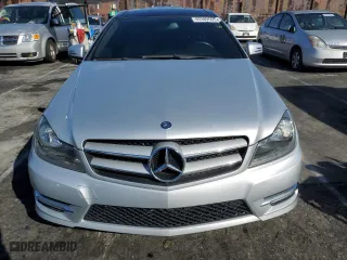 2012 Mercedes-Benz C-Class C 250 with VIN WDDGJ4HB7CF755503, listed as a Copart auction lot 45389505 with 97,380 mi miles and Salvage Title. Bid and sale history available at carsss.com. Image 5.