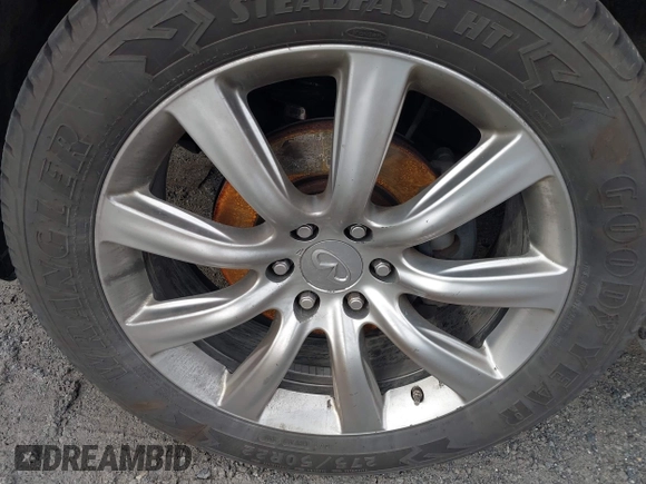 2013 Infiniti QX56 with VIN JN8AZ2NE4D9060217, listed as a IAAI auction lot 41622879 with 212,000 mi miles and . Bid and sale history available at DreamBid. Image 6.