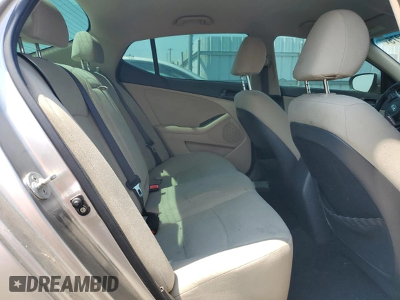 2014 Kia Optima LX with VIN KNAGM4A70E5470266, listed as a Copart auction lot 65084275 with 144,497 mi miles and Clean title. Bid and sale history available at DreamBid. Image 10.