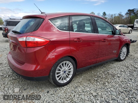 2016 Ford C-Max Energi SEL with VIN 1FADP5CU8GL101147, listed as a Copart auction lot 49293274 with 55,292 mi miles. Bid and sale history available at carsss.com. Image 3.