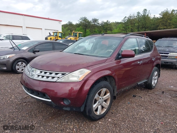 2006 Nissan Murano SL with VIN JN8AZ08T56W409775, listed as a IAAI auction lot 41930473 with 263,551 mi miles. Bid and sale history available at carsss.com. Image 2.