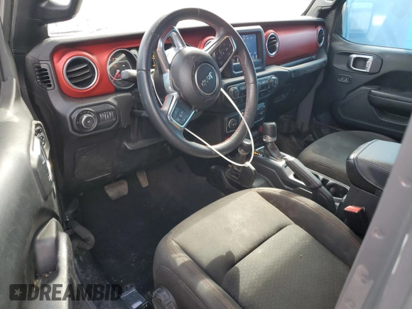 2019 Jeep Wrangler Unlimited Rubicon с VIN 1C4HJXFG8KW615070, выставлен на аукционе Copart как лот 53655795 с пробегом 67 407 миль миль и Списание • Salvage title. История ставок и продаж доступна на DreamBid. Изображение 8.