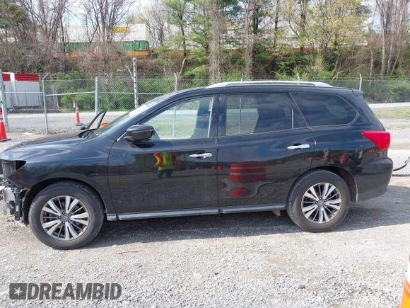 2020 Nissan Pathfinder SV with VIN 5N1DR2BM7LC578646, listed as a IAAI auction lot 41947685 with 203,742 mi miles. Bid and sale history available at carsss.com. Image 15.