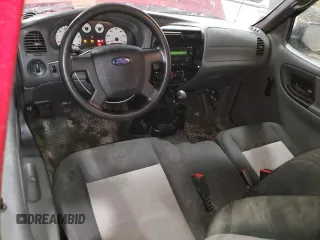 2010 Ford Ranger XLT with VIN 1FTLR4FE4APA74768, listed as a Copart auction lot 53001175 with 105,193 mi miles and Salvage Title. Bid and sale history available at carsss.com. Image 8.