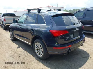 2013 Audi Q5 Premium with VIN WA1CFAFP8DA071026, listed as a IAAI auction lot 42743732 with 207,041 mi miles and . Bid and sale history available at DreamBid. Image 3.