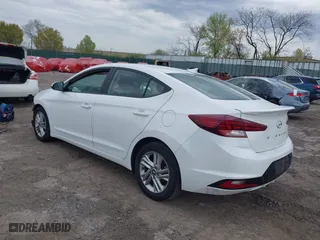 2020 Hyundai Elantra SEL with VIN 5NPD84LF7LH623656, listed as a IAAI auction lot 42026562 with 65,538 mi miles. Bid and sale history available at carsss.com. Image 3.