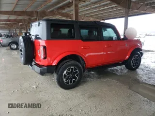 2022 Ford Bronco with VIN 1FMEE5BP7NLB47206, listed as a Copart auction lot 45020775 with Not Provided miles and Salvage Title. Bid and sale history available at carsss.com. Image 3.