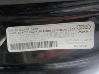 2010 Audi A5 Premium z VIN WAUCFAFH3AN022865, wystawiony jako Copart lot #45895475 z przebiegiem 102 793 mil mil oraz Szkoda całkowita • Salvage title. Historia ofert i sprzedaży dostępna na DreamBid. Obrazek 14.