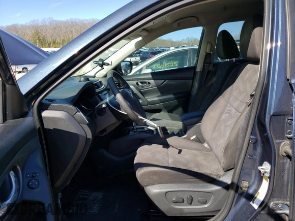 2016 Nissan Rogue S with VIN KNMAT2MT2GP720493, listed as a Copart auction lot 47864945 with 94,222 mi miles and Salvage Title. Bid and sale history available at carsss.com. Image 7.