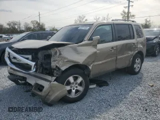 2011 Honda Pilot EX with VIN 5FNYF3H46BB037973, listed as a Copart auction lot 89361305 with 208,568 mi miles and Salvage Title. Bid and sale history available at carsss.com. Image 1.