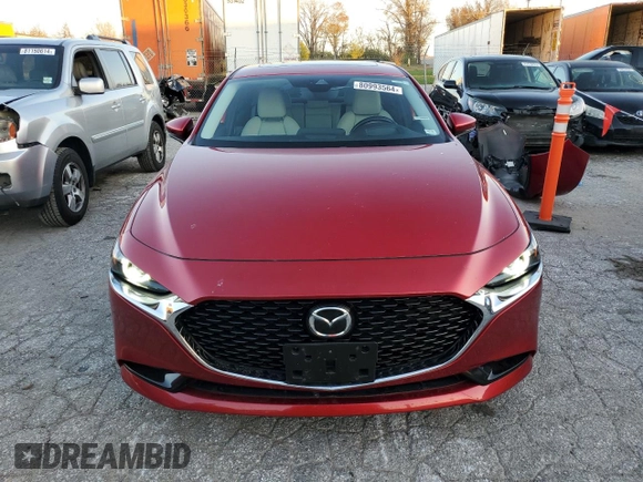 2019 Mazda 3 Premium with VIN 3MZBPAEM5KM103241, listed as a Copart auction lot 80993564 with 79,085 mi miles and Salvage Title. Bid and sale history available at DreamBid. Image 5.