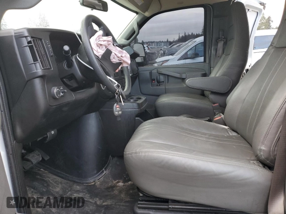 2020 Chevrolet Express Cargo Van with VIN 1GCWGBFP1L1130633, listed as a Copart auction lot 44383415 with 69,771 mi miles and Salvage Title. Bid and sale history available at carsss.com. Image 7.