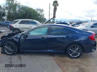 2020 Honda Civic EX-L with VIN 19XFC1F78LE019550, listed as a IAAI auction lot 41517951 with 27,788 mi miles and . Bid and sale history available at DreamBid. Image 14.