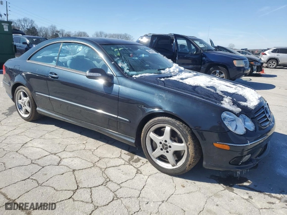 2004 Mercedes-Benz CLK-Class 5.0L with VIN WDBTJ75J74F107438, listed as a Copart auction lot 46294475 with 149,566 mi miles and Clean Title. Bid and sale history available at carsss.com. Image 4.