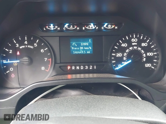 2016 Ford F-150 XL with VIN 1FTMF1C85GFA89028, listed as a IAAI auction lot 42118013 with 146,449 mi miles and . Bid and sale history available at DreamBid. Image 7.