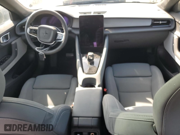 2023 Polestar 2 with VIN YSMEG3KA7PL156221, listed as a Copart auction lot 49924415 with 23,803 mi miles and Non Repairable. Bid and sale history available at DreamBid. Image 8.