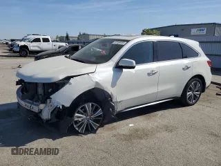 2017 Acura MDX Technology z VIN 5FRYD4H58HB012889, wystawiony jako Copart lot #53164955 z przebiegiem 95 733 mil mil oraz Szkody całkowita. Historia ofert i sprzedaży dostępna na DreamBid. Obrazek 1.
