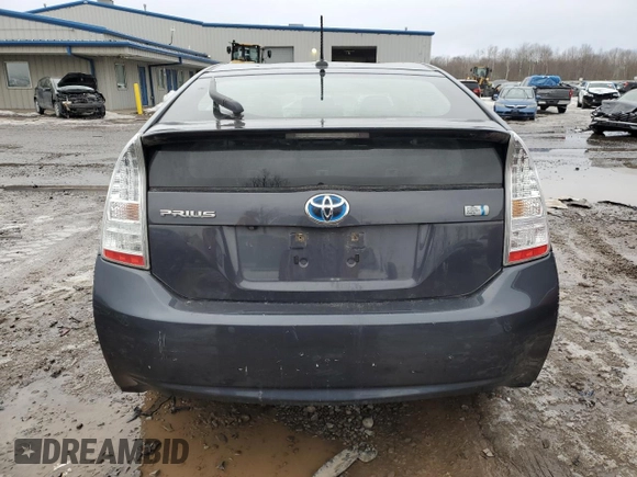 2010 Toyota Prius II with VIN JTDKN3DU0A0151348, listed as a Copart auction lot 48869465 with 117,056 mi miles and Salvage Title. Bid and sale history available at DreamBid. Image 6.