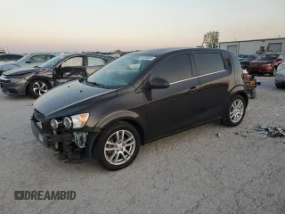 2016 Chevrolet Sonic LT with VIN 1G1JC6SH3G4104723, listed as a Copart auction lot 69206884 with 89,307 mi miles and Salvage Title. Bid and sale history available at carsss.com. Image 1.