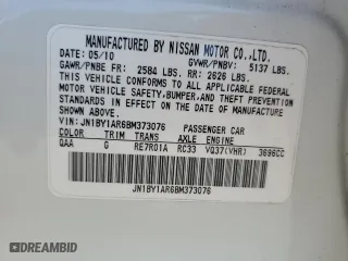 2011 Infiniti M37 with VIN JN1BY1AR6BM373076, listed as a Copart auction lot 58150014 with 94,904 mi miles and Non Repairable. Bid and sale history available at carsss.com. Image 12.