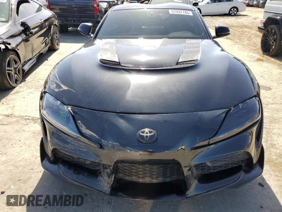 2021 Toyota Supra 3.0 z VIN WZ1DB0C01MW036730, wystawiony jako Copart lot #57497785 z przebiegiem 15 285 mil mil oraz Szkoda całkowita • Salvage title. Historia ofert i sprzedaży dostępna na DreamBid. Obrazek 5.