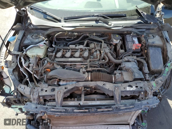 2018 Honda Civic Si with VIN 2HGFC1E51JH709059, listed as a Copart auction lot 52453615 with 90,917 mi miles and Salvage Title. Bid and sale history available at DreamBid. Image 11.