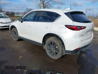2024 Mazda CX-5 2.5 Carbon Turbo with VIN JM3KFBAY5R0425970, listed as a IAAI auction lot 41187507 with 8,851 mi miles. Bid and sale history available at carsss.com. Image 3.
