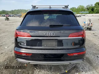 2021 Audi Q5 Premium Plus with VIN WA1BAAFY8M2011079, listed as a Copart auction lot 60714455 with 78,883 mi miles and Salvage title. Bid and sale history available at DreamBid. Image 6.