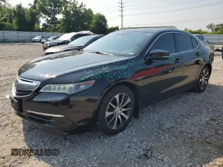 2015 Acura TLX Technology with VIN 19UUB1F57FA015832, listed as a Copart auction lot 59183235 with 84,395 mi miles and Salvage title. Bid and sale history available at DreamBid. Image 1.