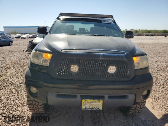 2008 Toyota Tundra 4WD Truck LTD with VIN 5TFDV58138X062606, listed as a Copart auction lot 74028164 with 166,844 mi miles and Salvage Title. Bid and sale history available at carsss.com. Image 5.