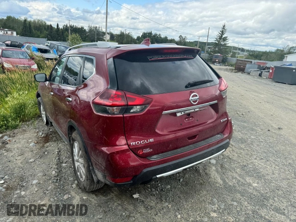 2020 Nissan Rogue S with VIN 5N1AT2MVXLC731773, listed as a Copart auction lot 62830624 with 68,407 mi miles and Salvage Title. Bid and sale history available at carsss.com. Image 2.