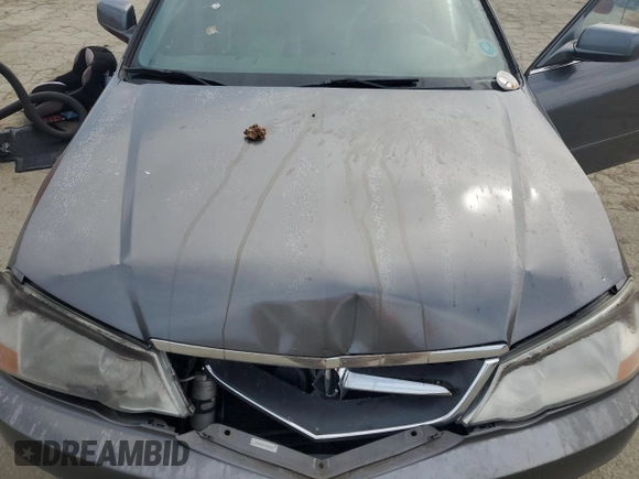 2003 Acura TL Type S w/Navigation System with VIN 19UUA56953A004997, listed as a Copart auction lot 48595595 with 201,470 mi miles and Salvage Title. Bid and sale history available at carsss.com. Image 11.