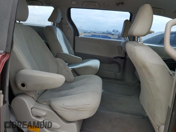 2011 Toyota Sienna with VIN 5TDZK3DC6BS032409, listed as a Copart auction lot 50069725 with 231,085 mi miles and Salvage Title. Bid and sale history available at carsss.com. Image 11.