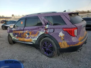 2023 Ford Explorer King Ranch z VIN 1FM5K8LC2PGA31302, wystawiony jako Copart lot #83780084 z przebiegiem 33 431 mil mil oraz Szkoda całkowita • Salvage title. Historia ofert i sprzedaży dostępna na DreamBid. Obrazek 2.